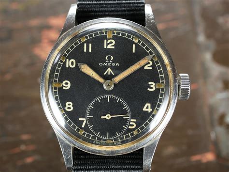 omega military watch vintage|omega dirty dozen for sale.